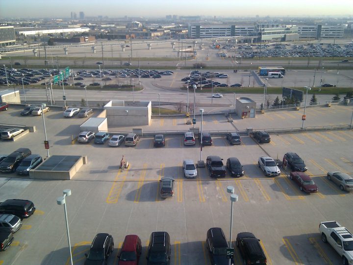 View from the Sheraton Gateway hotel in Toronto
