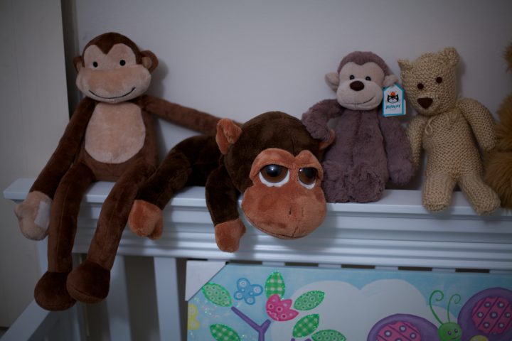 Monkeys in Monikas Baby Room