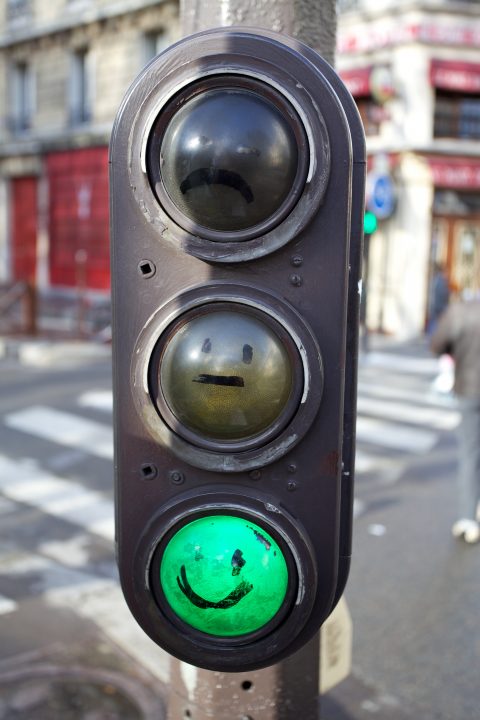 Green Light Smiley