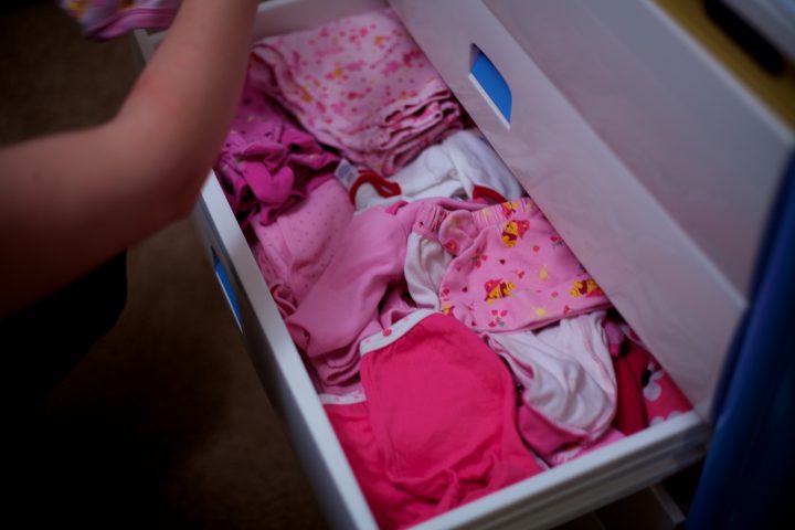 One of Monika’s Baby Clothes Drawers