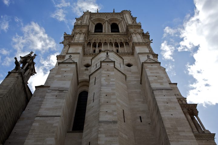Side of Cathédrale Notre Dame