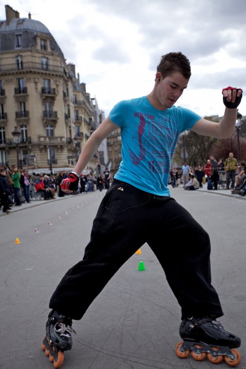 ‘Blading’ is ‘tres cool’ here lol