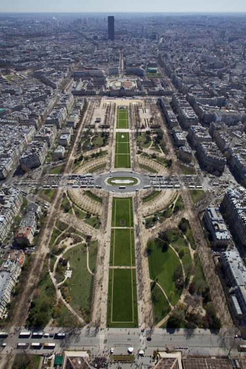 View from the Eiffel Tower