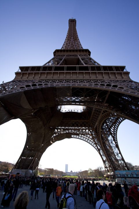 Eiffel Tower From Below