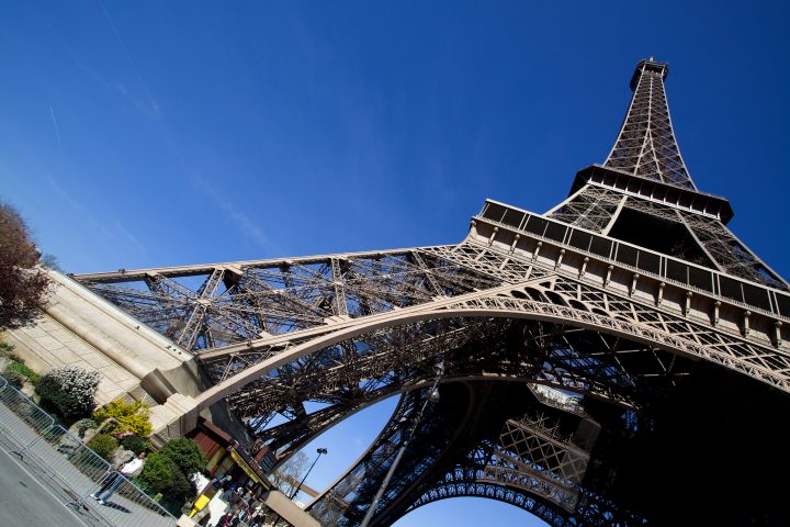Eiffel Tower Dutch Angle