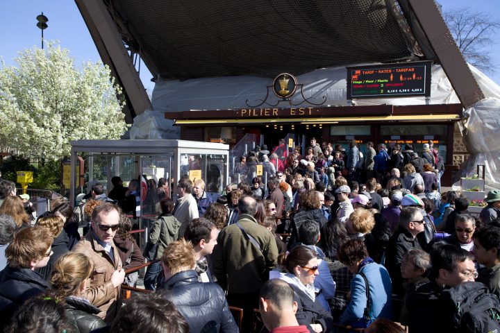 East Pillar of The Eiffel Tower