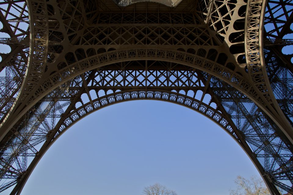 Underneath The Eiffel Tower