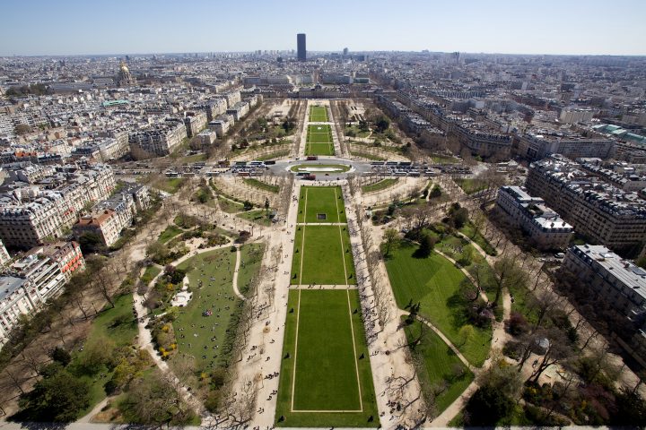 View from the Eiffel Tower
