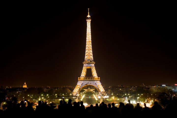 The Eiffel Tower at Night