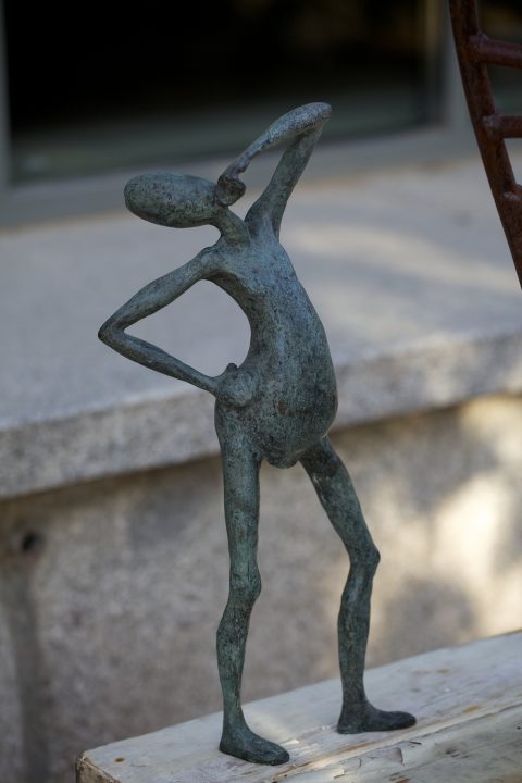 Sculpture at Royal Botanical Garden, Madrid