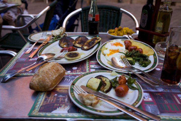 Meal at El Madroño Marid