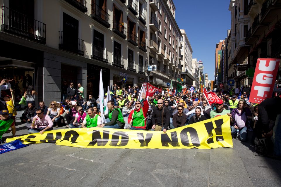 Madrid Protest