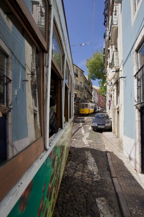 Riding Tram 28