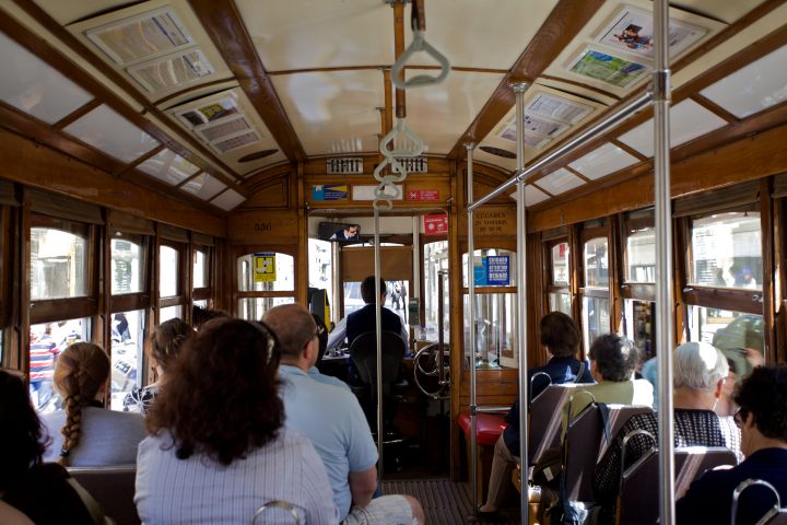 Riding Tram 28