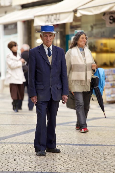Old Man Looks Kinda Lost