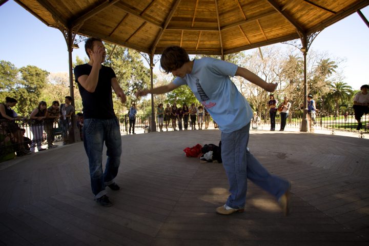 Tap Dancers at Parc de la Ciutadella