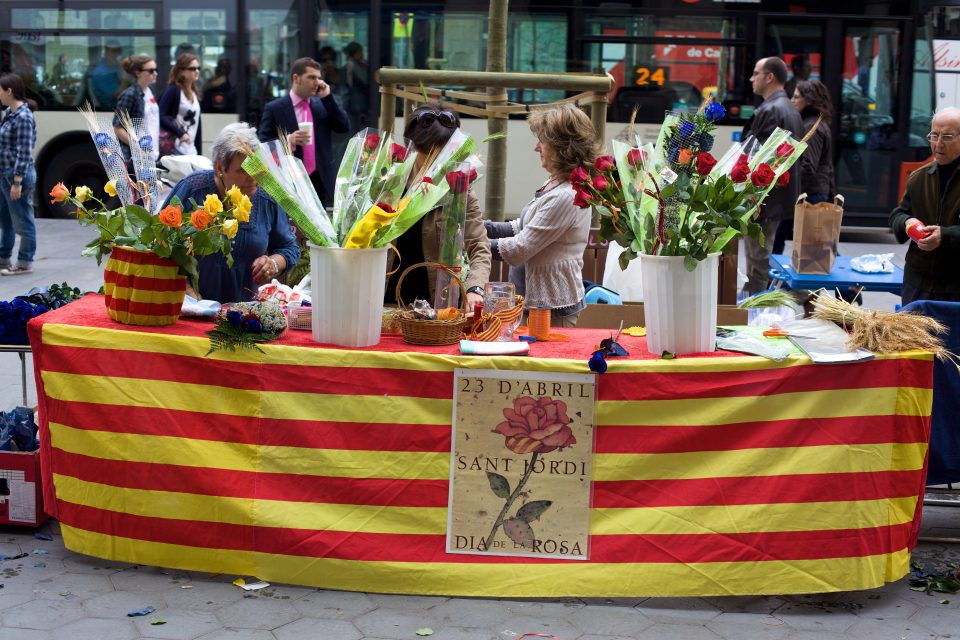 Barcelona La Diada de Sant Jordi