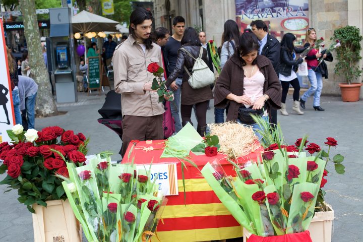 Barcelona La Diada de Sant Jordi