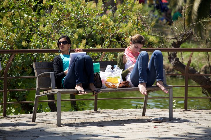 Relaxing in the Park