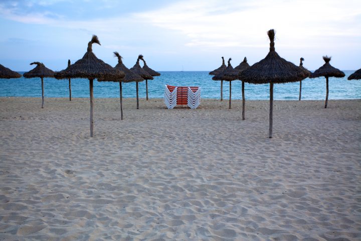 Playa De Palma at Dusk Majorca Spain