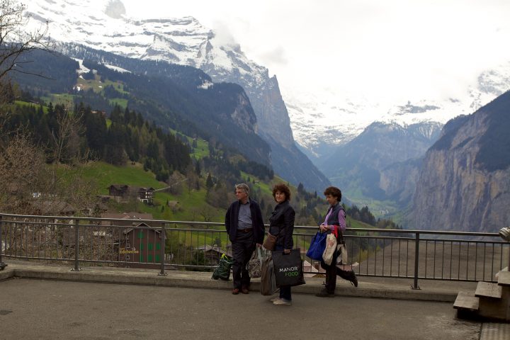 Swiss Bus Stop