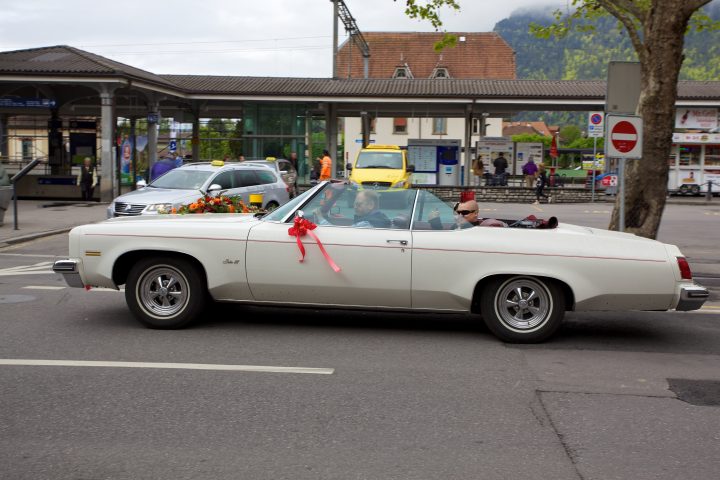 Just Married in Interlaken