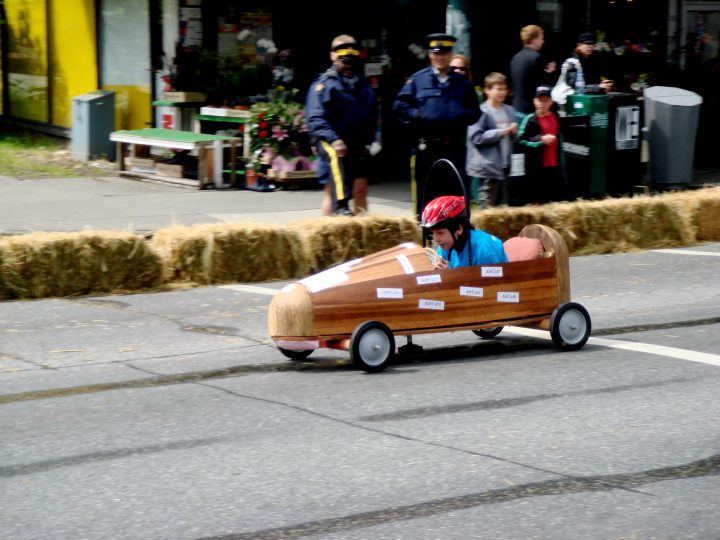 Soap Box Racer Kid