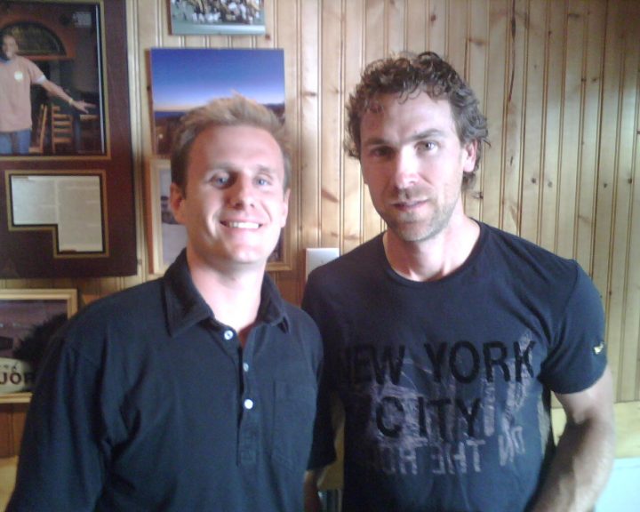 Trevor Linden and I