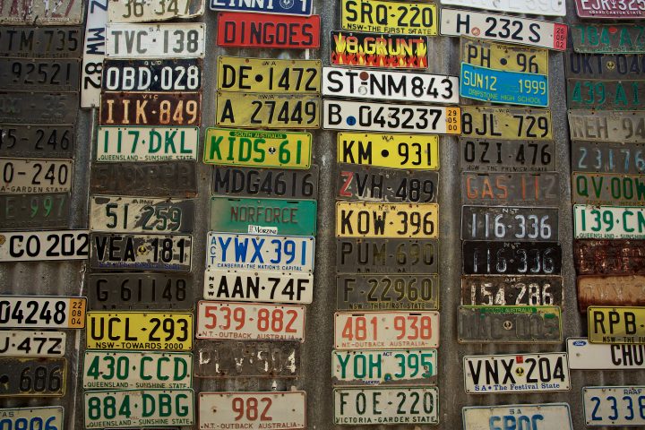Australian License Plaets