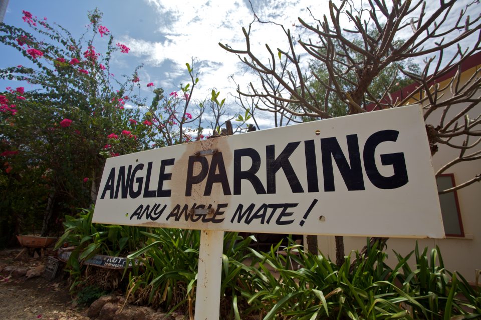 Angle Parking Daly Waters Pub Australia