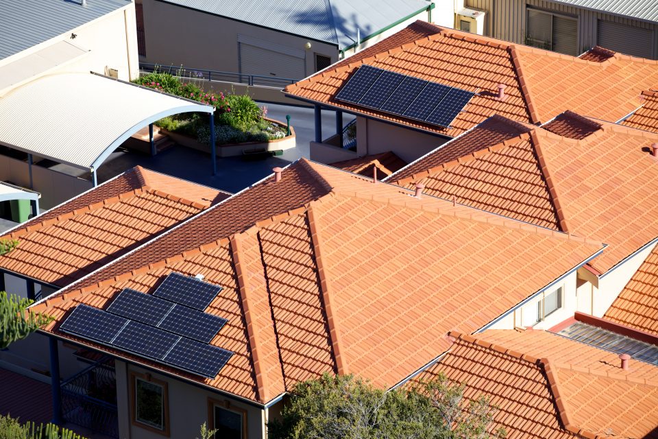 Solar Panels On Roofs