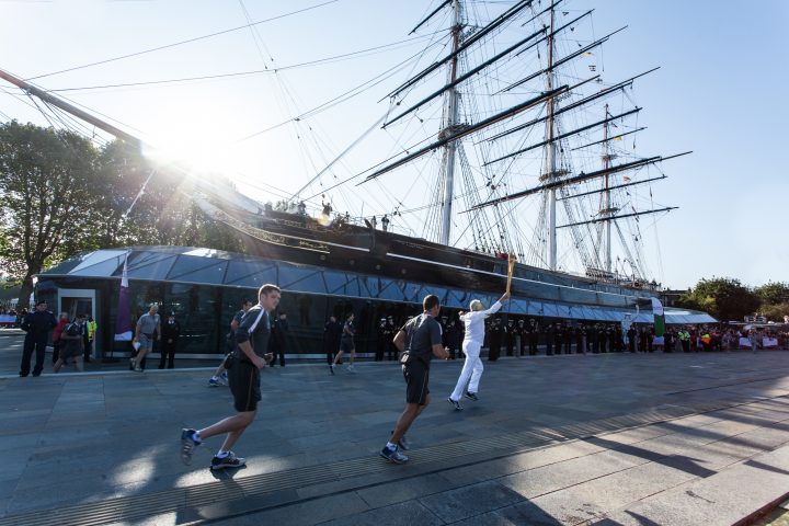 Torch Relay Cutty Sark London