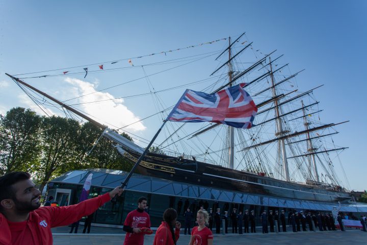 Torch Relay Cutty Sark London