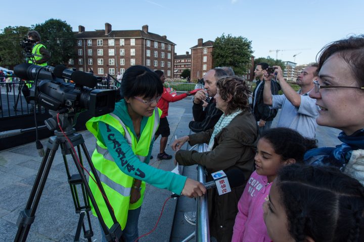 Torch Relay Cutty Sark London