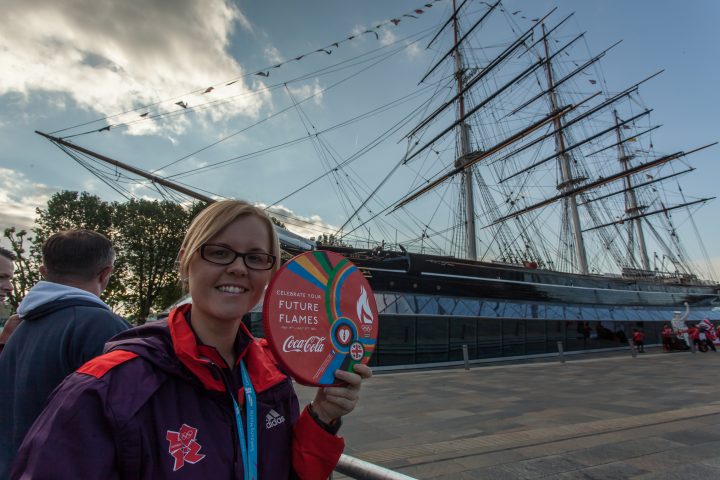 Torch Relay Cutty Sark London