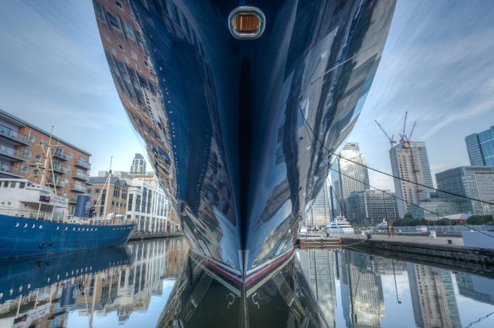 Paul Allen’s Yacht Octopus at London 2012 Olympics