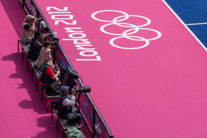 Photographers and London 2012 Logo London 2012 Olympics 0122