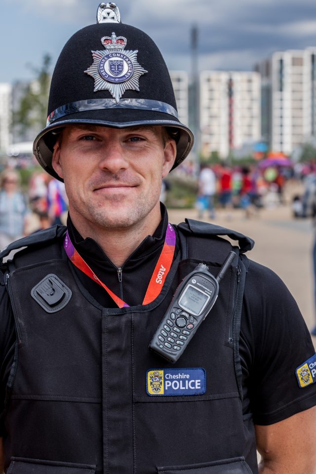 Cheshire Police Officer London 2012 Olympics 0156