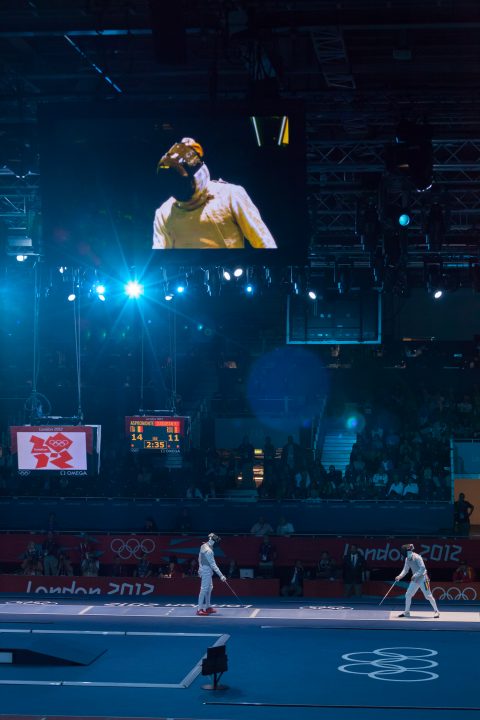 Fencing at Excel Venue London 2012 Olympics 0184