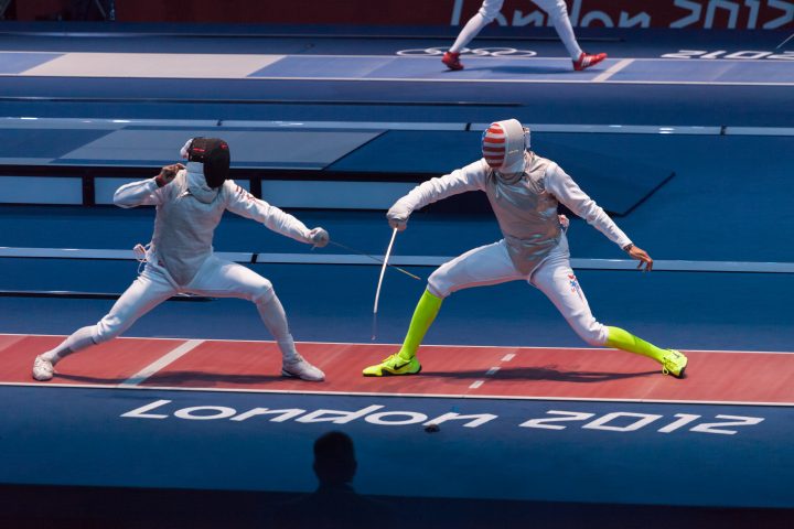 Fencing at Excel Venue London 2012 Olympics 0183