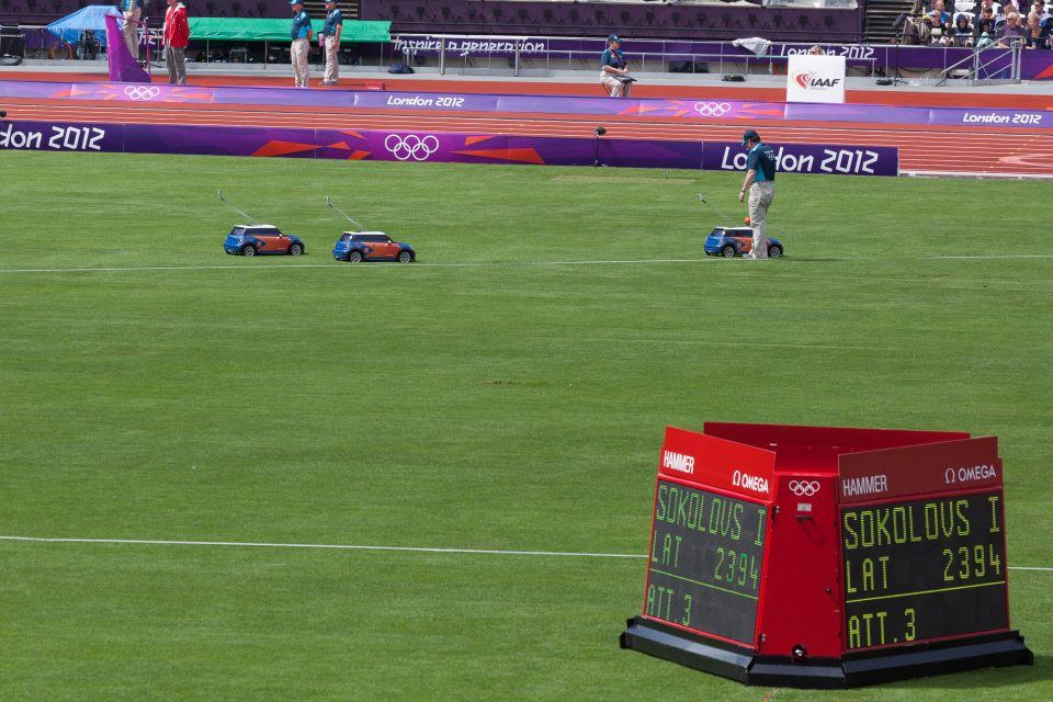 Remote Controlled Minis at Athletics London 2012 Olympics 0241