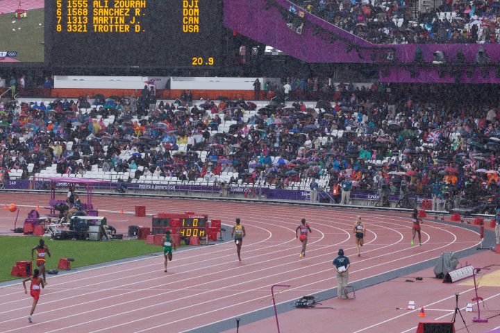 Heat Run in the Rain London 2012 Olympics 0237