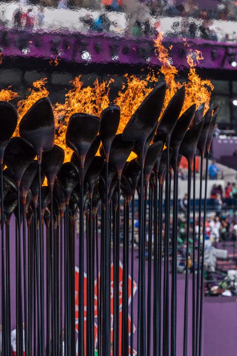 Olympic Cauldron London 2012 Olympics 0232