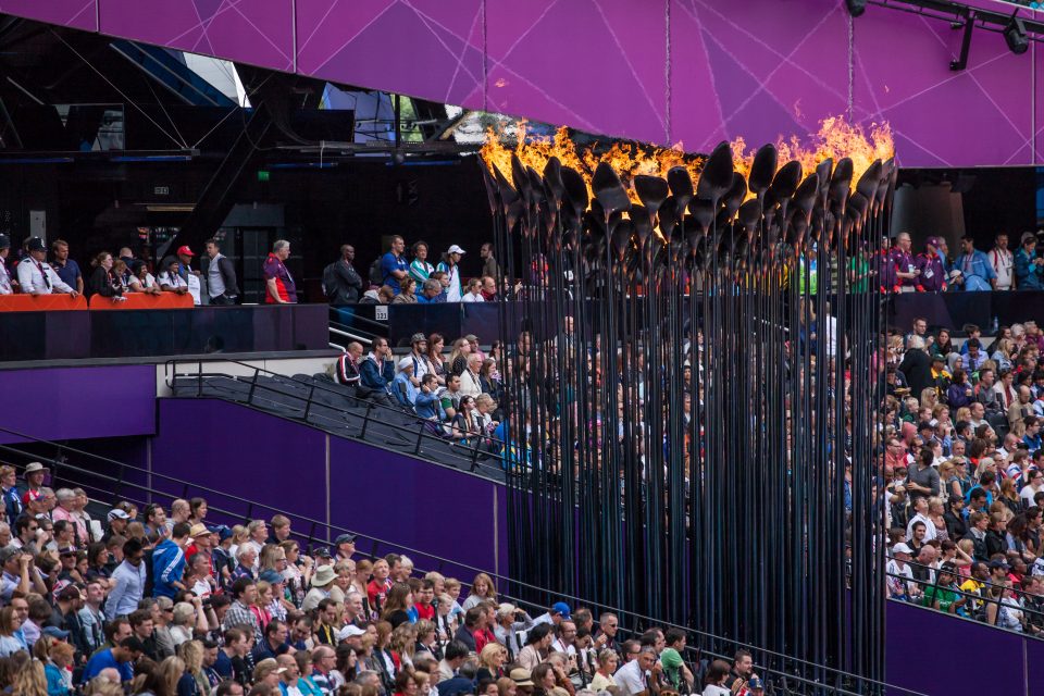 Olympic Cauldron London 2012 Olympics 0229