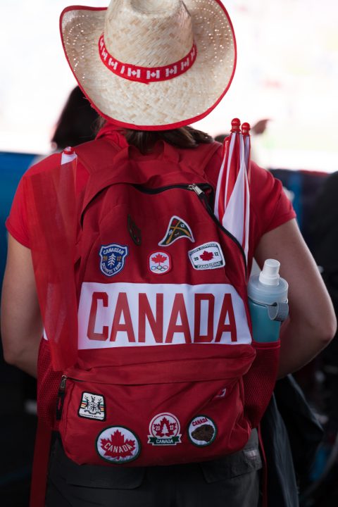Canada Fan Does it Right London 2012 Olympics 0228