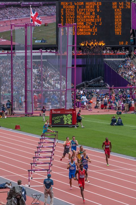 Hurdles London 2012 Olympics 0226