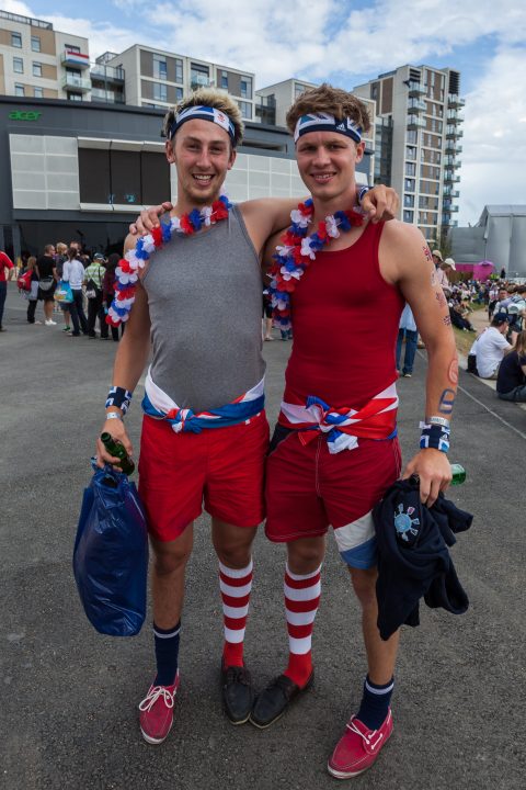 British Colors Olympics Fans with Great Outfits London 2012 Olympics 0306