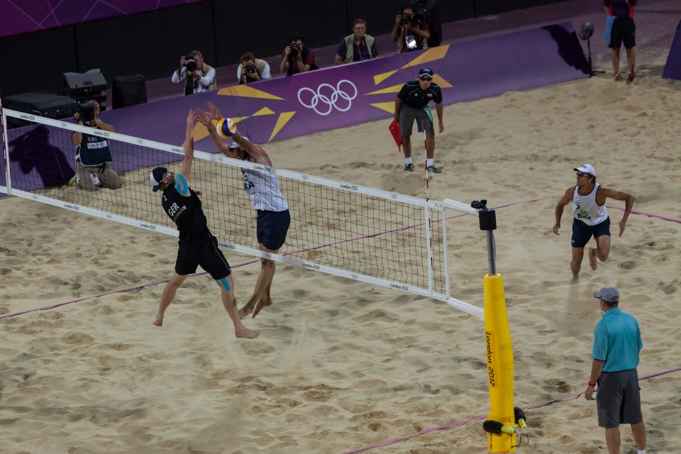 Germnay Vs Brazil Beach Volleyball Final London 2012 Olympics 0333