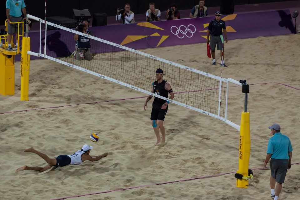 Germnay Vs Brazil Beach Volleyball Final London 2012 Olympics 0331