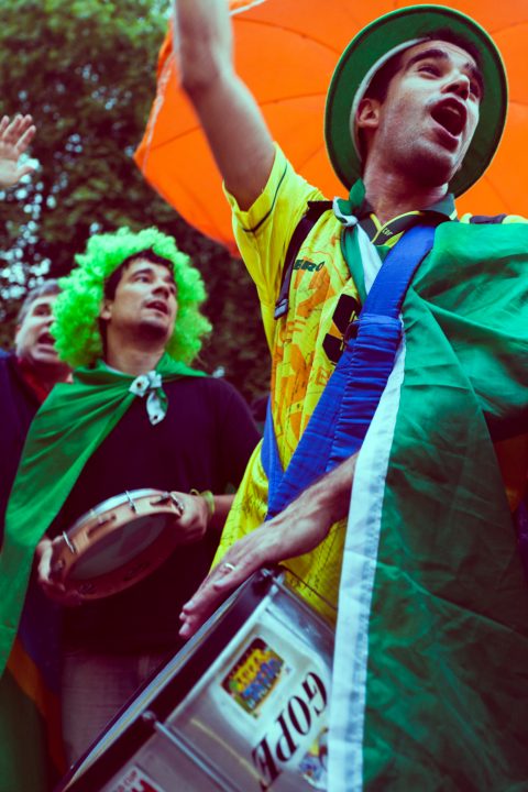 Amazing Brazil Fans Germany Vs Brazil Beach Volleyball Final London 2012 Olympics 0324